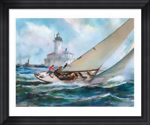 Framed Good Breeze Print