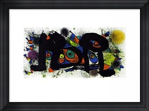 Framed Sculptures Print