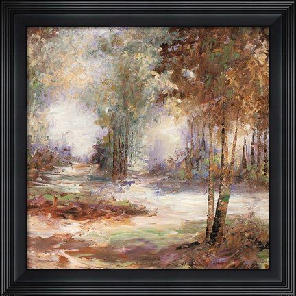 Framed Light In Balance I Print