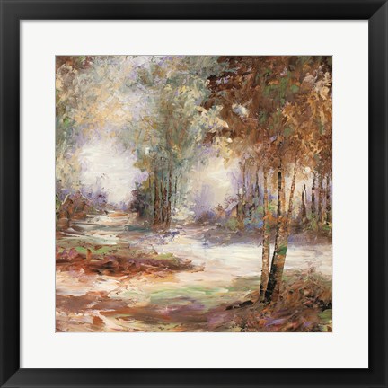 Framed Light In Balance I Print