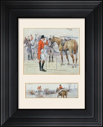 Framed Hell of a Feller Print