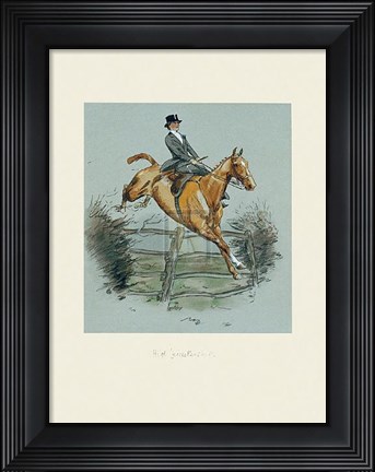 Framed High Leicestershire Print