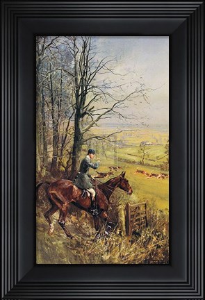 Framed His Grace the Duke of Beaufort Print