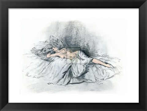 Framed Life Study I Print