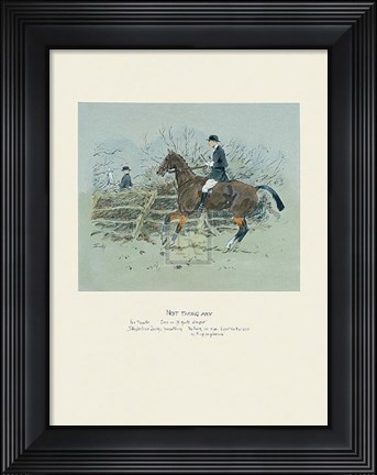 Framed Not Taking Any Print