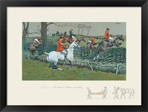 Framed Slap At it Print
