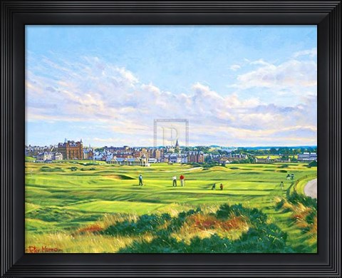 Framed St Andrews 15Th - 'Cartgate (In) Print