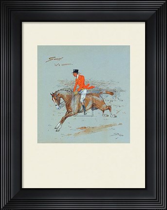 Framed Swagger But a Workman Print
