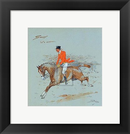 Framed Swagger But a Workman Print