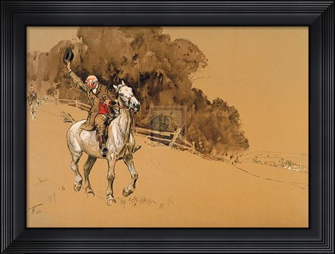 Framed Tally Ho Print