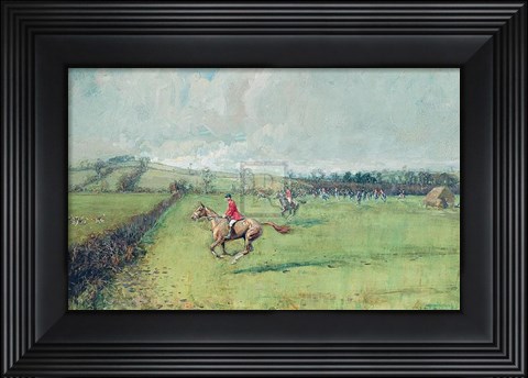 Framed Fernie At Sheepthorns Print