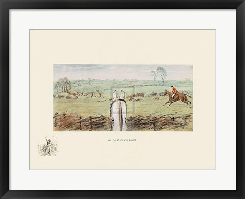 Framed Finest View in Europe Print