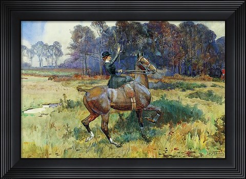 Framed Fox Sighted Print