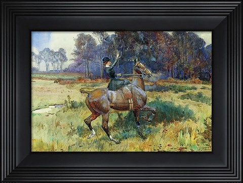 Framed Fox Sighted Print