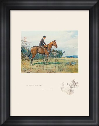 Framed Varmint Little Lady Print