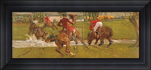 Framed Water Jump Print