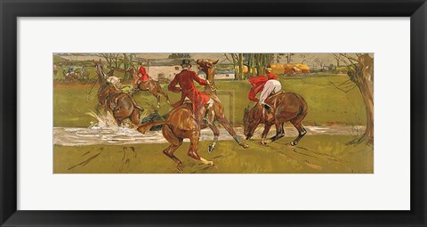 Framed Water Jump Print