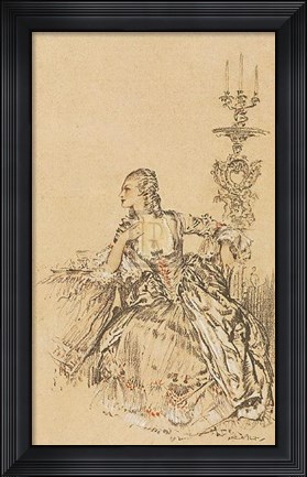 Framed Worthy of an Emperor Print