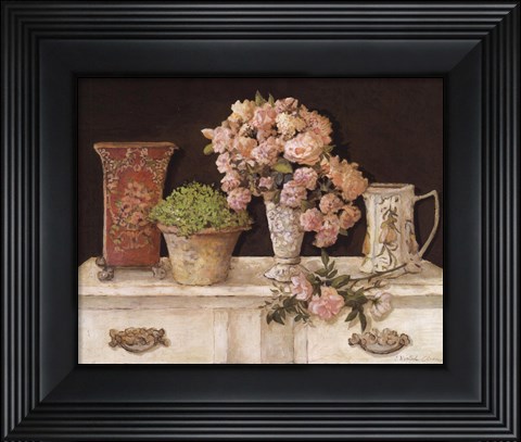 Framed Cottage Living II Print