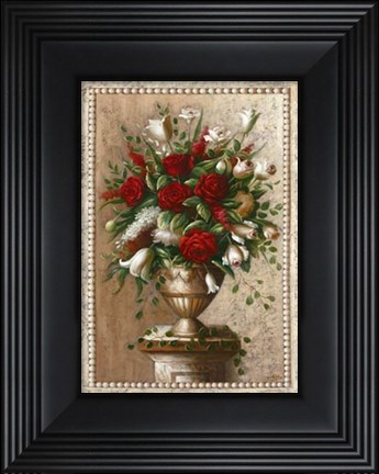 Framed Sonata In Red Print