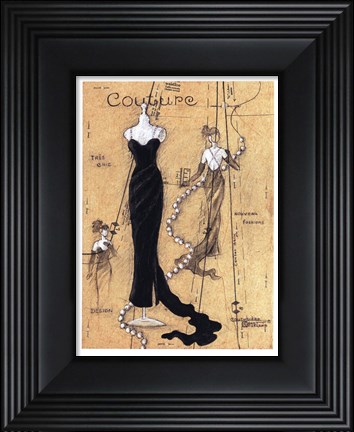 Framed Couture I Print