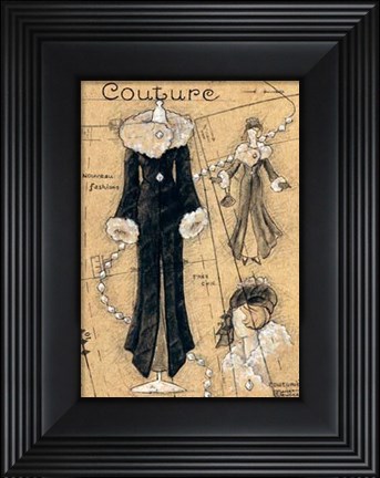 Framed Couture IV Print