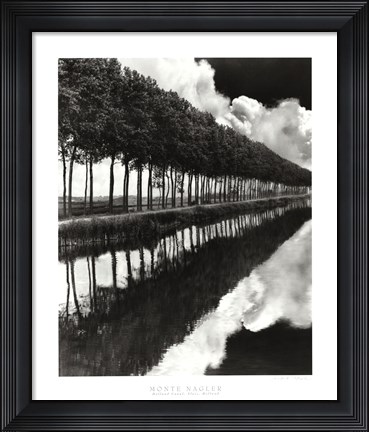 Framed Holland Canal, Sluis, Holland Print