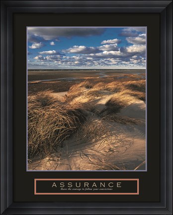 Framed Assurance - Sand Dunes Print