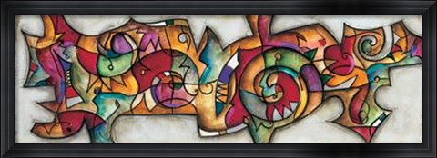 Framed Turn It On Print