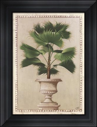 Framed Tropical Persuasion I Print