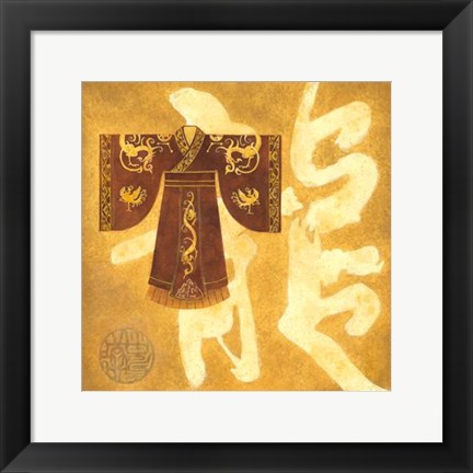 Framed Prince&#39;s Dress Print