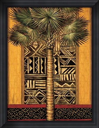 Framed African Evening I Print
