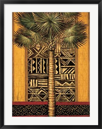 Framed African Evening I Print