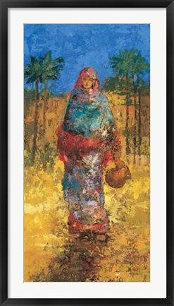 Framed Femme Du Village I Print