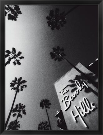 Framed Beverly Hills California Print