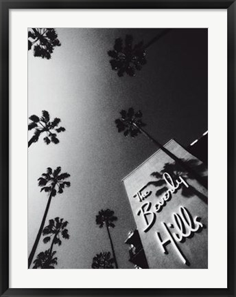 Framed Beverly Hills California Print