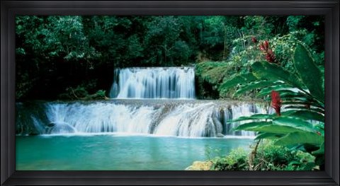 Framed Jamaica Island Print