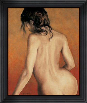 Framed Young Beauty II Print