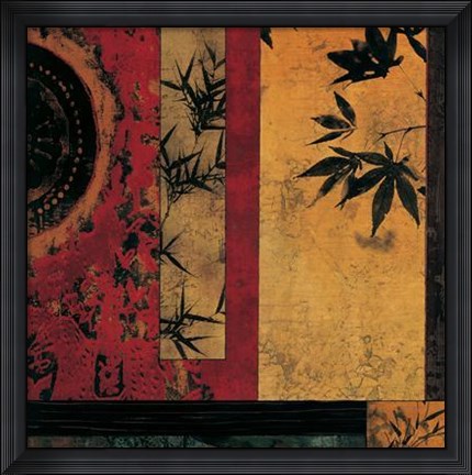 Framed Sun Salutation II Print