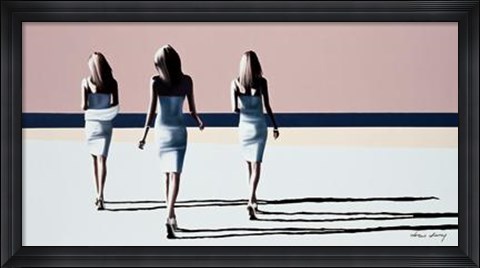 Framed Who&#39;s That Lady Print
