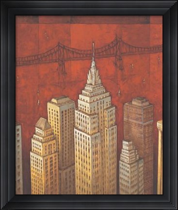 Framed Nyc I Print