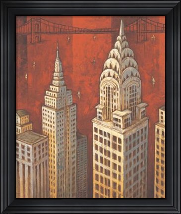 Framed Nyc II Print