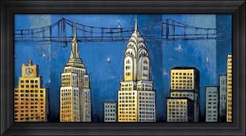 Framed Manhattan II Print