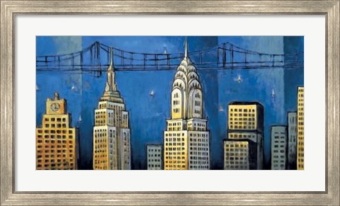 Framed Manhattan II Print