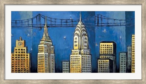 Framed Manhattan II Print