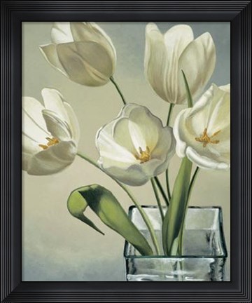Framed Tulipani In Vaso Print