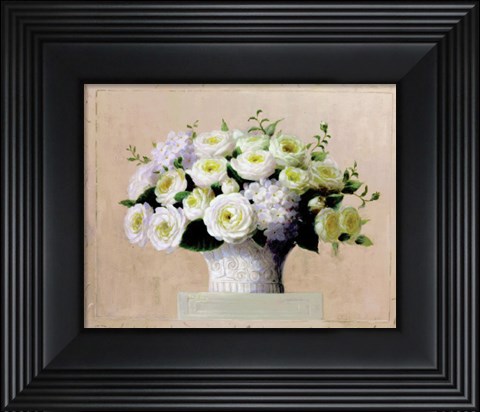 Framed Spring Blossoms I Print