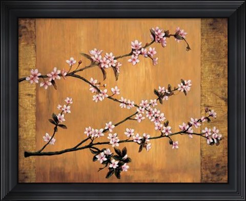 Framed Cherry Blossoms Print