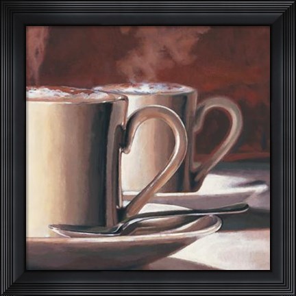 Framed Due Cappuccini Print