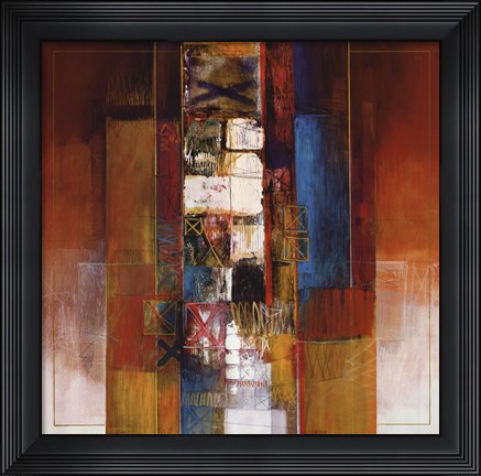 Framed Totem Della Materia Print
